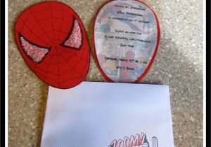 Personalized Spiderman Birthday Invitations Siderman Birthday Party Invitation