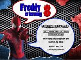 Personalized Spiderman Birthday Invitations Spiderman Birthday Invitations Kustom Kreations