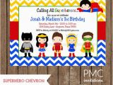 Personalized Superhero Birthday Invitations Custom Printed Superhero Birthday Invitations 1 00 Each with