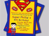 Personalized Superman Birthday Invitations 20 Pcs Lot Personalized Superman Birthday Invitations Kids