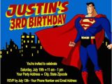 Personalized Superman Birthday Invitations Superman Birthday Party Invitations Personalized Custom