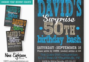 Personalized Surprise Birthday Invitations Surprise Birthday Party Invitation Adult Custom by