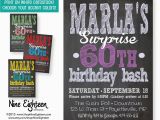 Personalized Surprise Birthday Invitations Surprise Party Invitation Adult Custom Printable by