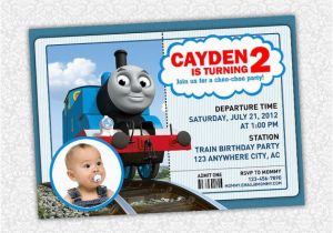 Personalized Thomas the Train Birthday Invitations 1000 Images About Thomas the Train Party On Pinterest