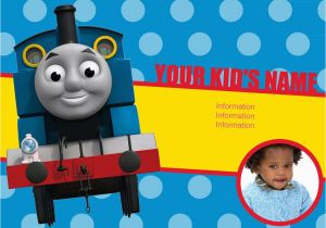 Personalized Thomas the Train Birthday Invitations Thomas the Train Personalized Birthday Party by Realengo