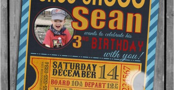 Personalized Thomas the Train Birthday Invitations Unavailable Listing On Etsy