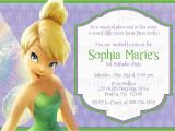 Personalized Tinkerbell Birthday Invitations Printable Tinkerbell Birthday or Baby Shower Invitation