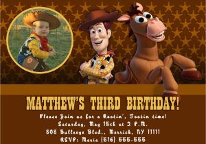 Personalized toy Story Birthday Invitations Custom Photo Invitations toy Story Birthday Invitation You