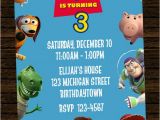 Personalized toy Story Birthday Invitations Custom toy Story Inspired Birthday Party Invitations Diy