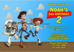 Personalized toy Story Birthday Invitations Free Personalized toy Story Birthday Invitations Template