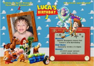 Personalized toy Story Birthday Invitations toy Story Birthday Party Invitation Ideas Bagvania Free