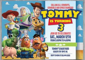 Personalized toy Story Birthday Invitations toy Story Invitation toy Story Invite Disney Pixar toy