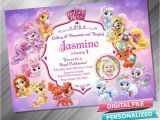 Pet Birthday Invitations Palace Pets Birthday Invitation