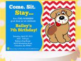 Pet Birthday Invitations Puppy Party Invitation Puppy Birthday Invitation Printable