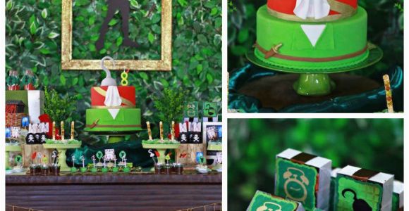 Peter Pan Birthday Decorations Kara 39 S Party Ideas Peter Pan themed Birthday Party Via