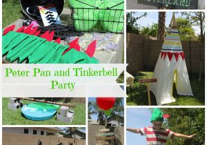 Peter Pan Birthday Decorations Peter Pan and Tinkerbell Party Classy Clutter