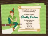 Peter Pan Birthday Invitations Free Peter Pan Birthday Party Invitations Downloadable