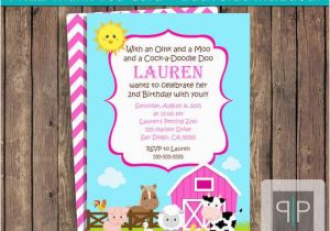 Petting Zoo Birthday Party Invitations Instant Download Farm Animals Birthday Invitation Petting Zoo