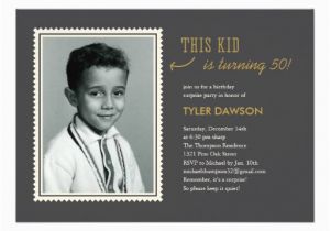 Photo Birthday Invitations for Adults Old Photo Surprise Birthday Party Invitations 5 Quot X 7