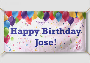 Photos Of Happy Birthday Banners Happy Birthday Signs Personalized From Halfpricebanners Com