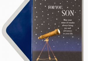 Physics Birthday Card astronomy Birthday Card for son