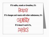 Physics Birthday Card Funny Physics 1 Note Cards by Gailgabel