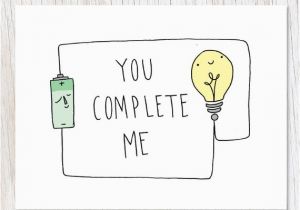 Physics Birthday Card You Complete Me Greeting Card Circuit Physics Electricity