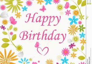 Pictures Of Beautiful Birthday Cards Beautiful Birthday Card Stock Vector Image 55397386