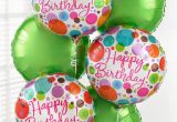 Pictures Of Birthday Flowers and Balloons Happy Birthday Balloon Bouquet