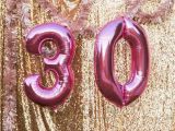 Pink 30th Birthday Decorations Kara 39 S Party Ideas Sparkly 30th Birthday Bash Kara 39 S