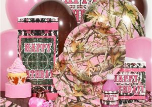 Pink Camo Birthday Decorations Pink Camo 1st Birthday Party Supplies