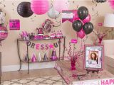 Pink Decorations for Birthday Parties Black Pink Birthday Party Supplies Party City