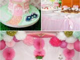 Pink Decorations for Birthday Parties Kara 39 S Party Ideas Pink Fairy Girl Woodland Tinkerbell