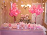 Pink Decorations for Birthday Parties Pink 1st Birthday Party Decorations Fun Food
