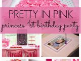 Pink Decorations for Birthday Parties Pretty In Pink First Birthday Party Pretty My Party