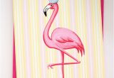 Pink Flamingo Birthday Cards 26 Best Images About Flamingo Cards On Pinterest