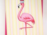 Pink Flamingo Birthday Cards 26 Best Images About Flamingo Cards On Pinterest