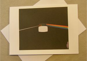 Pink Floyd Birthday Card Pink Floyd Birthday Card Dark Side Of the Cake Regular Size