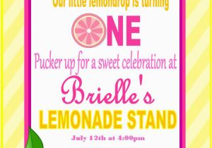 Pink Lemonade Birthday Invitations Pink Lemonade Birthday Invitation Pink Lemondade Birthday