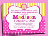 Pink Lemonade Birthday Invitations Pink Lemonade Invitation Printable or Printed with Free