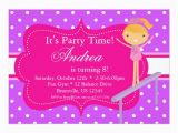 Pink Polka Dot Birthday Invitations Pink N Purple Polka Dot Birthday Party Invitation Zazzle