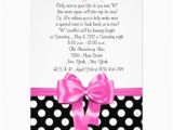 Pink Polka Dot Birthday Invitations Pink Polka Dot Sweet 16 Birthday Invitation 5 Quot X 7