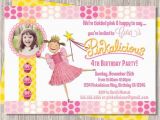 Pinkalicious Birthday Invitations Pinkalicious Birthday Invitation Girl Birthday Invitation