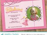Pinkalicious Birthday Invitations Pinkalicious Birthday Invitation with Photo Printable