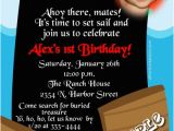 Pirate 1st Birthday Invitations Pirate 1st Birthday Invitations Lijicinu E8535bf9eba6