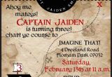 Pirate Birthday Invitation Wording Pirate Birthday Party Invitations Wording Drevio