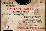 Pirate Birthday Invitations Template Pirate Birthday Party Invitations Wording Free