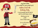 Pirate Birthday Invitations Template Pirate Party Invitation Template Cimvitation