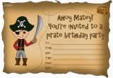 Pirate Birthday Invitations Template Pirates Birthday Invitations Bagvania Free Printable