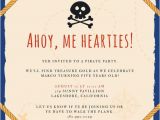 Pirate Birthday Invitations Template Template Invitation Free Pirate orderecigsjuice Info
